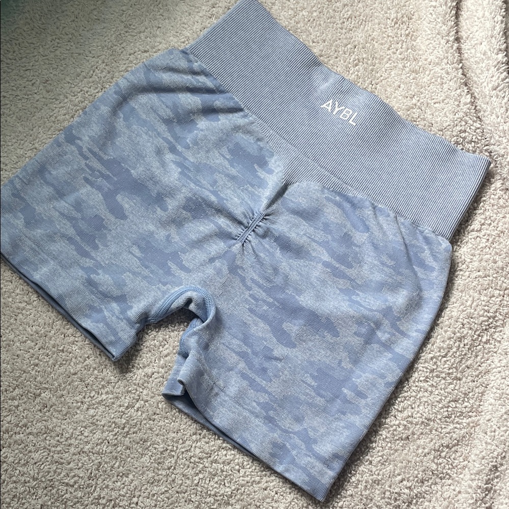 AYBL Women's Gray Patterned Bike Shorts